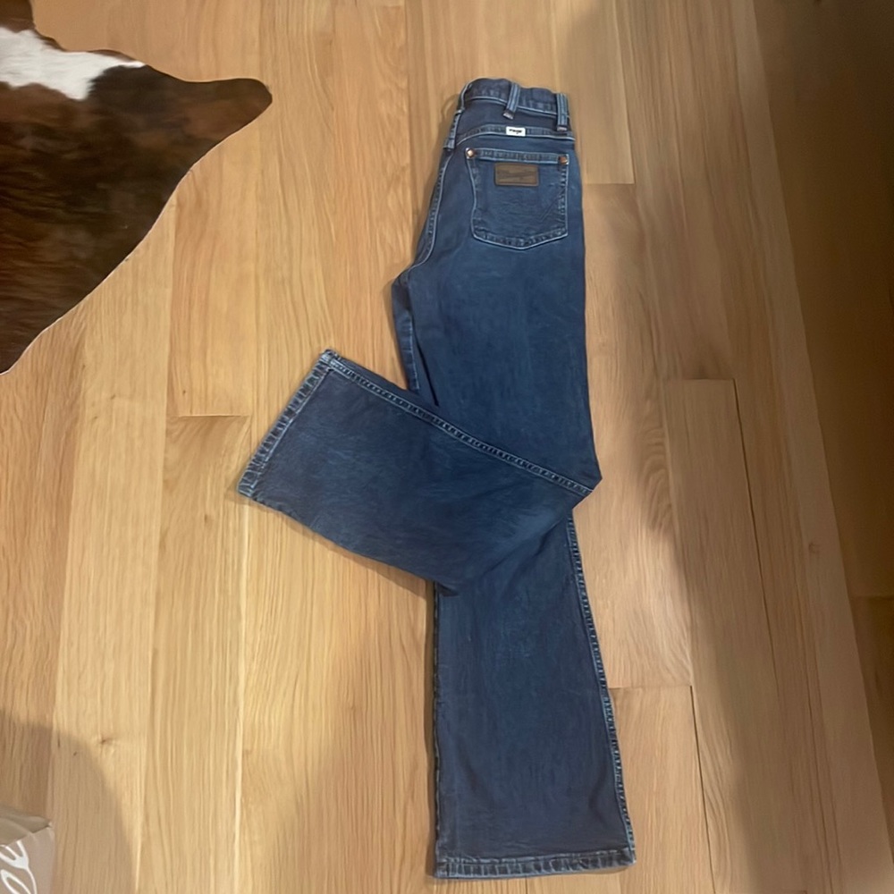 RETRO WRANGLER FLARE JEANS